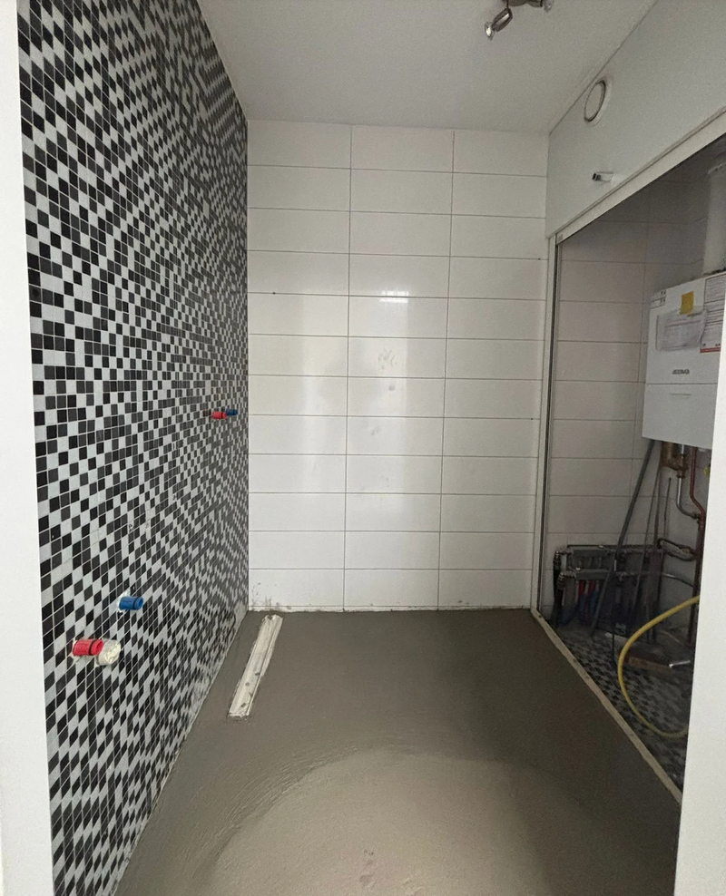 Voor - Badkamer verniuewing